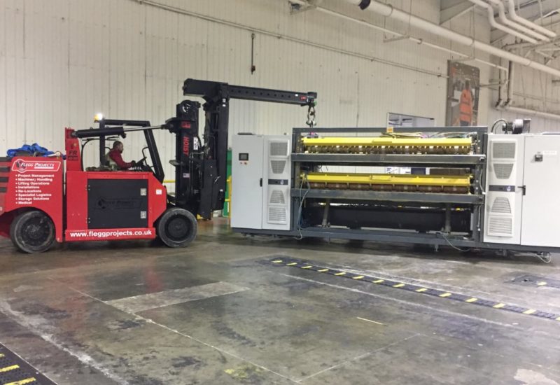Multinational supplier of cardboard packaging factory install 01