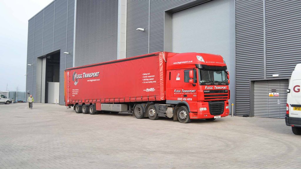 Flegg specialist transport trailer