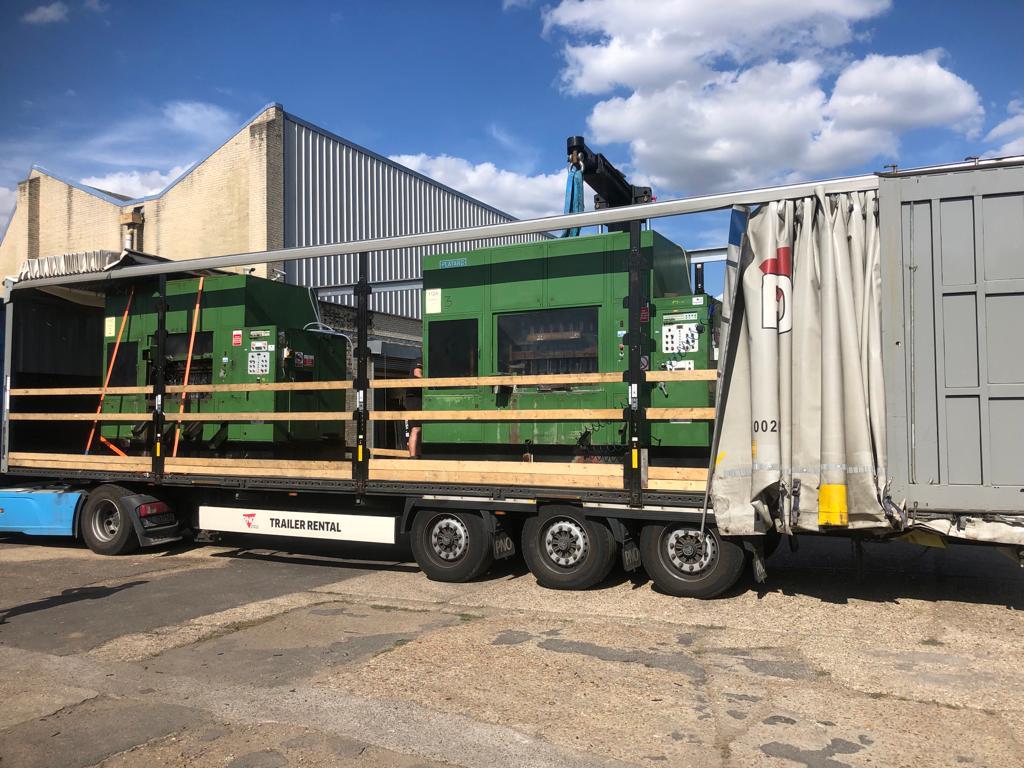 Automotive production equipment relocation